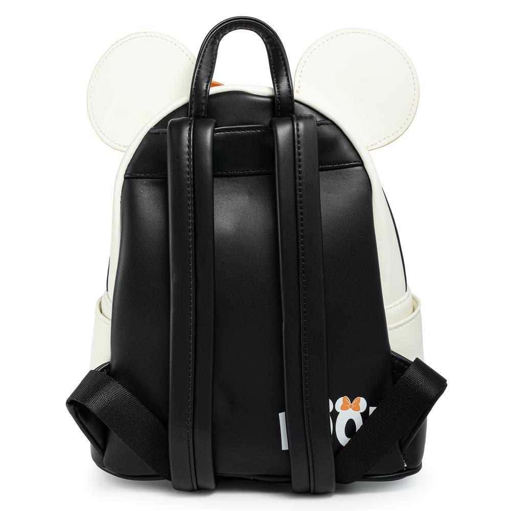 Last one! Loungefly Ghost Minnie Glow-in-the-Dark Cosplay Mini Backpack x Disney - Picture 3 of 5